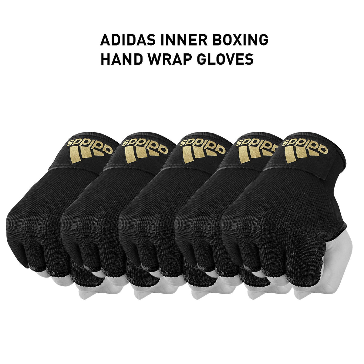 adidas Inner Boxing Hand Wrap Gloves - Pack of 5 pairs Bundle Deal
