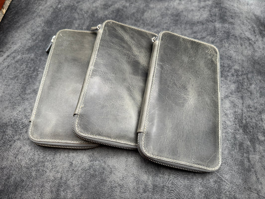 SECONDS Leather Zippered Hobonichi Weeks Cover - Multiple Colors - 421