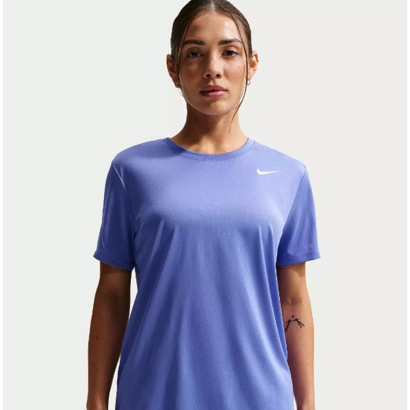 NIKE Women's Dri-FIT Legend Tee XS Blue Light Sapphire Short Sleeve NWT