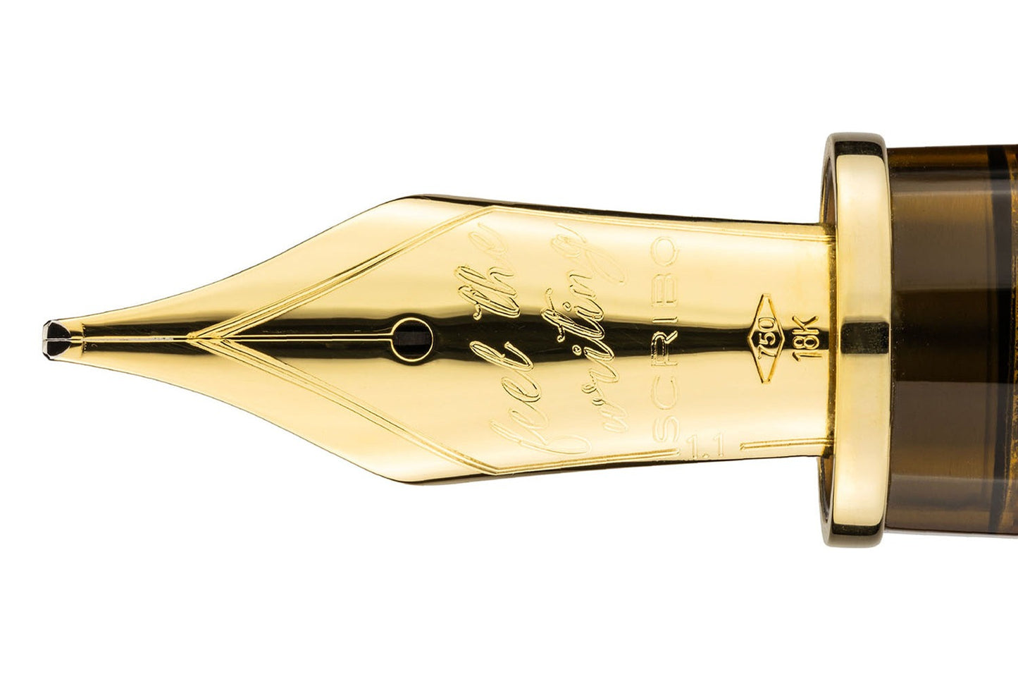SCRIBO FEEL Fountain Pen - Ambra GT (LE)