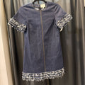 Cinq A Sept Denim SS Raw Edge DRESSES 2
