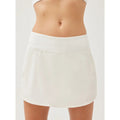 OUTDOOR VOICES Women's Hudson 4" Skort Size XXL White Lightweight NWT