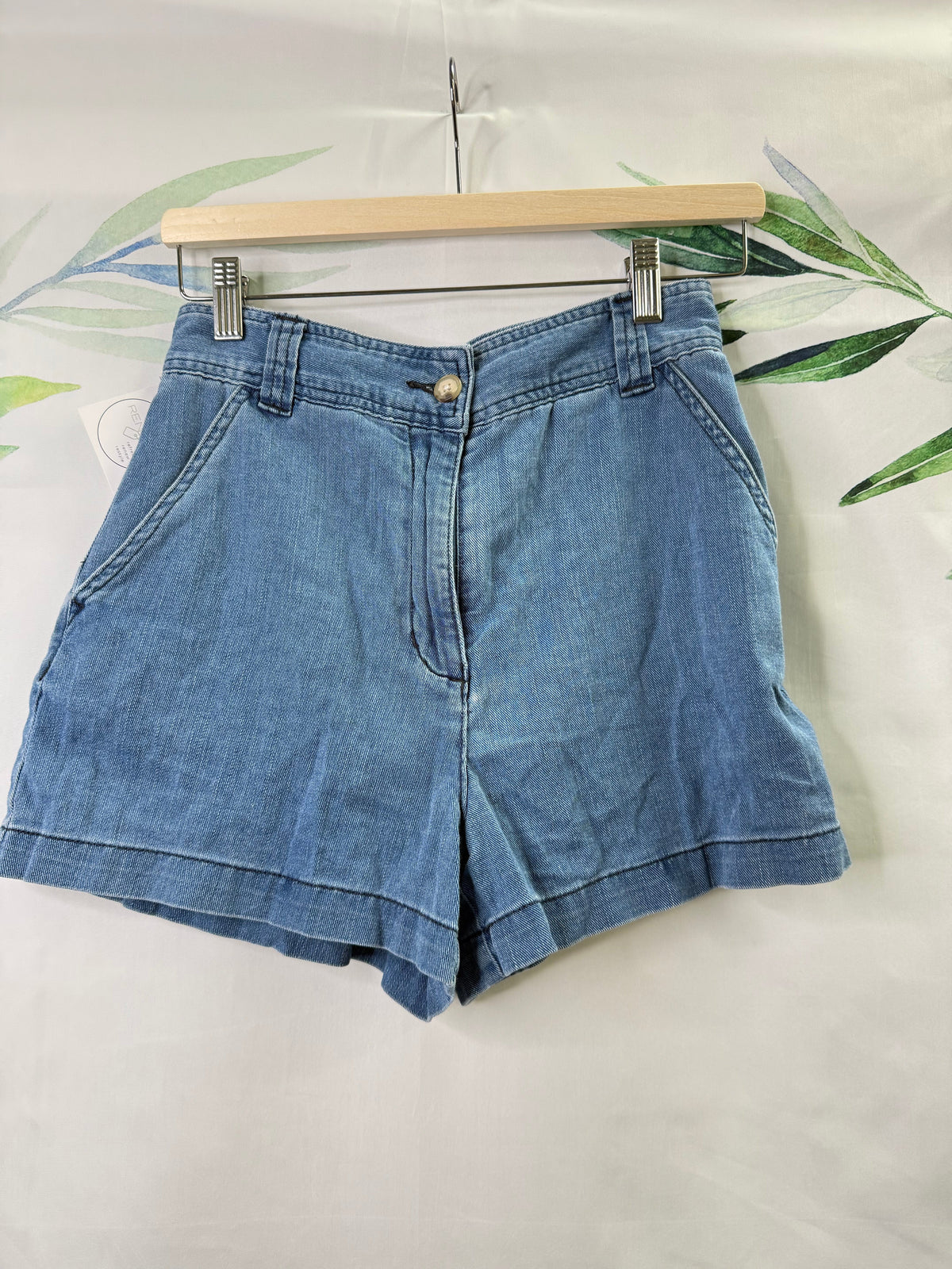 Aritzia Wilfred Denim Look Short (4)