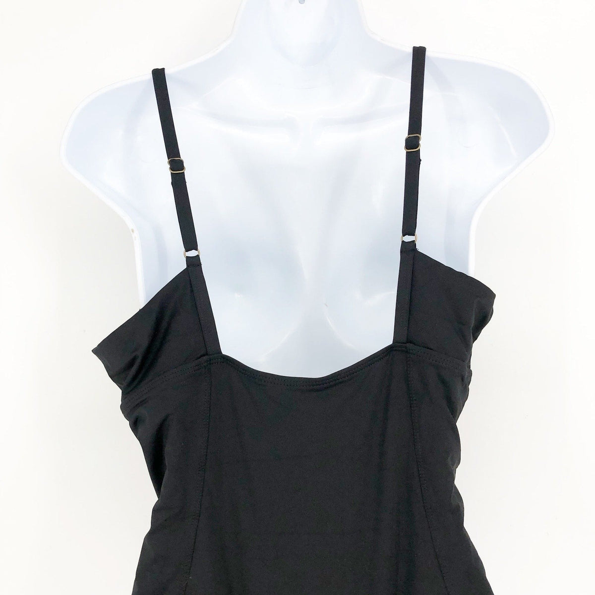ANDIE SWIM Women's Havana One Piece Swimsuit XL US 16 Black Square Neck NWT