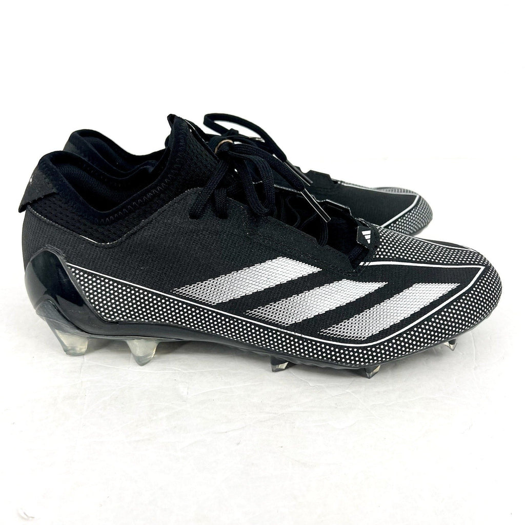 Adidas Mens Adizero Electric 1 Football Cleats Size 8 Black White NWOB