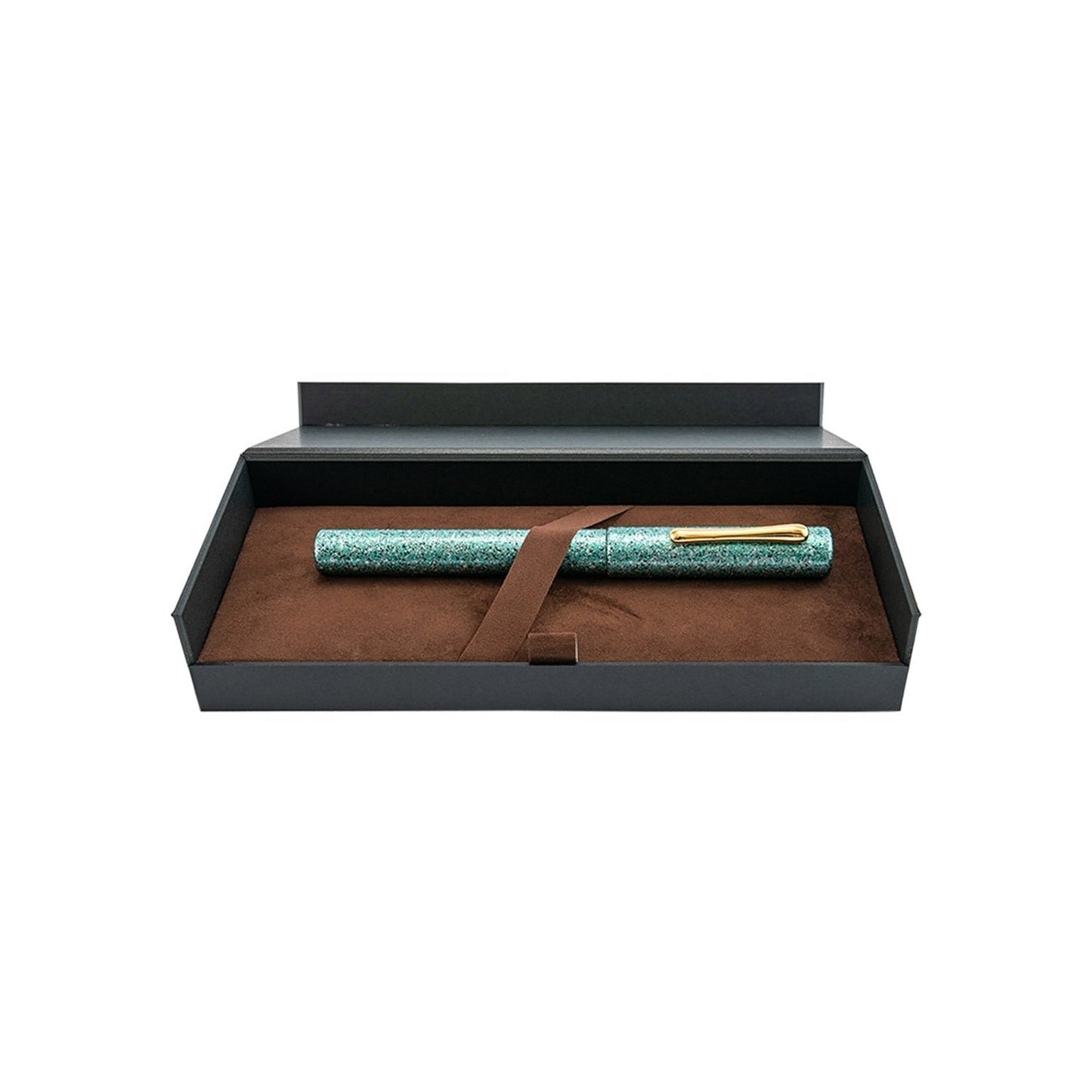 Taccia Granite Stone Fountain Pen - Green GT