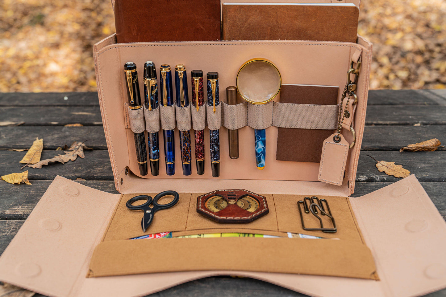 Writer's Medic Bag - Undyed Leather