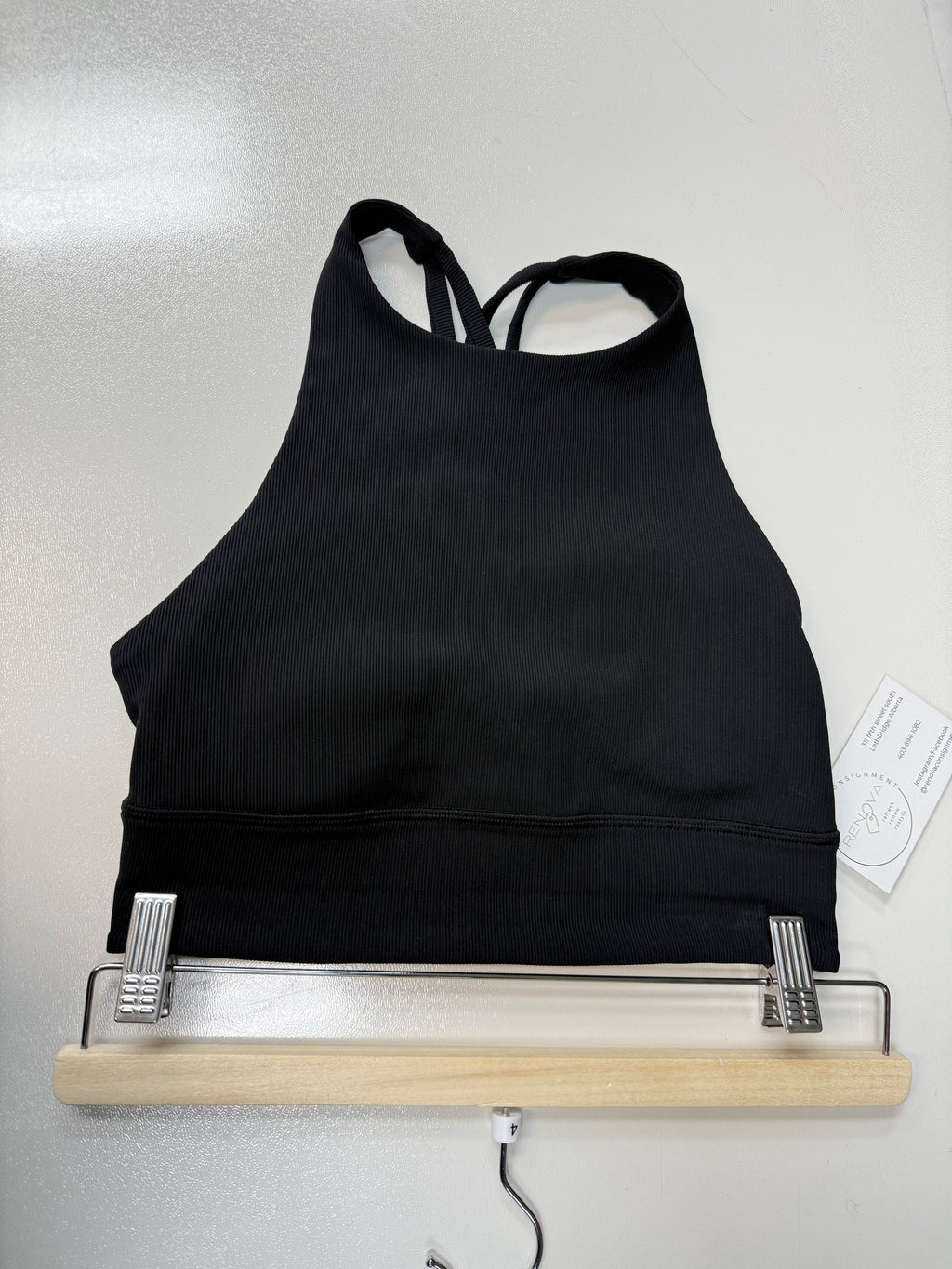 Lululemon Energy High Neck Longline Ribbed Bra B-D (4)