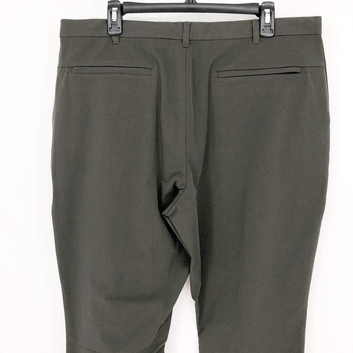 MINISTRY OF SUPPLY Mens Pace Tapered Chino Pants 36x35 Olive Green NWT