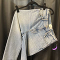 Current Elliott Ripped Knee Straight JEANS 27