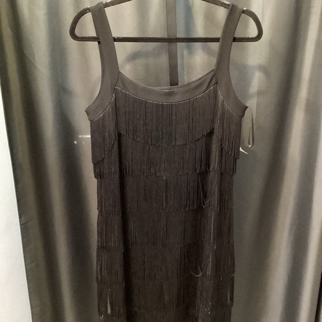 WHBM Layered Fringe Tank DRESSES S