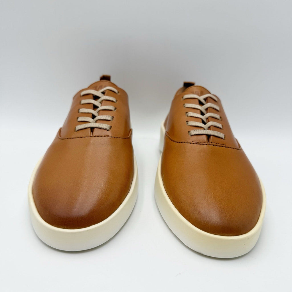 Wolf & Shepherd Cruise Lace Up Sneakers Mens 7.5 Womens 9 Tan Nubuck NIB