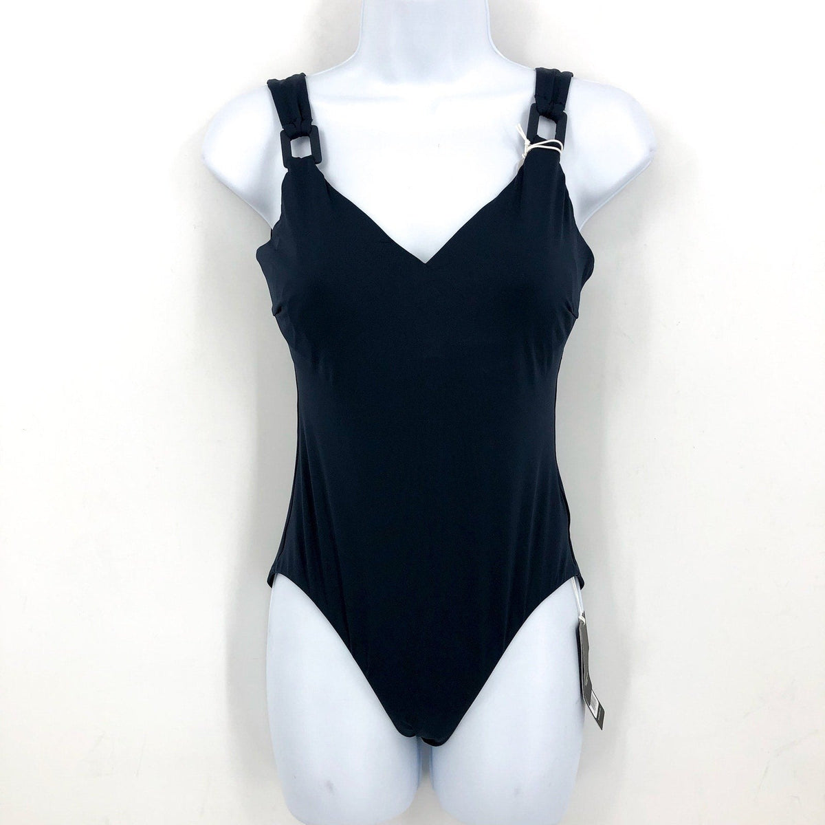 SEAFOLLY Collective DD One Piece Swimsuit Size 6 Blue True Navy Ring NWT
