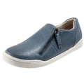 SoftWalk Womens Arezzo Casual Sneakers Size 10.5 M Blue Snake Leather NIB