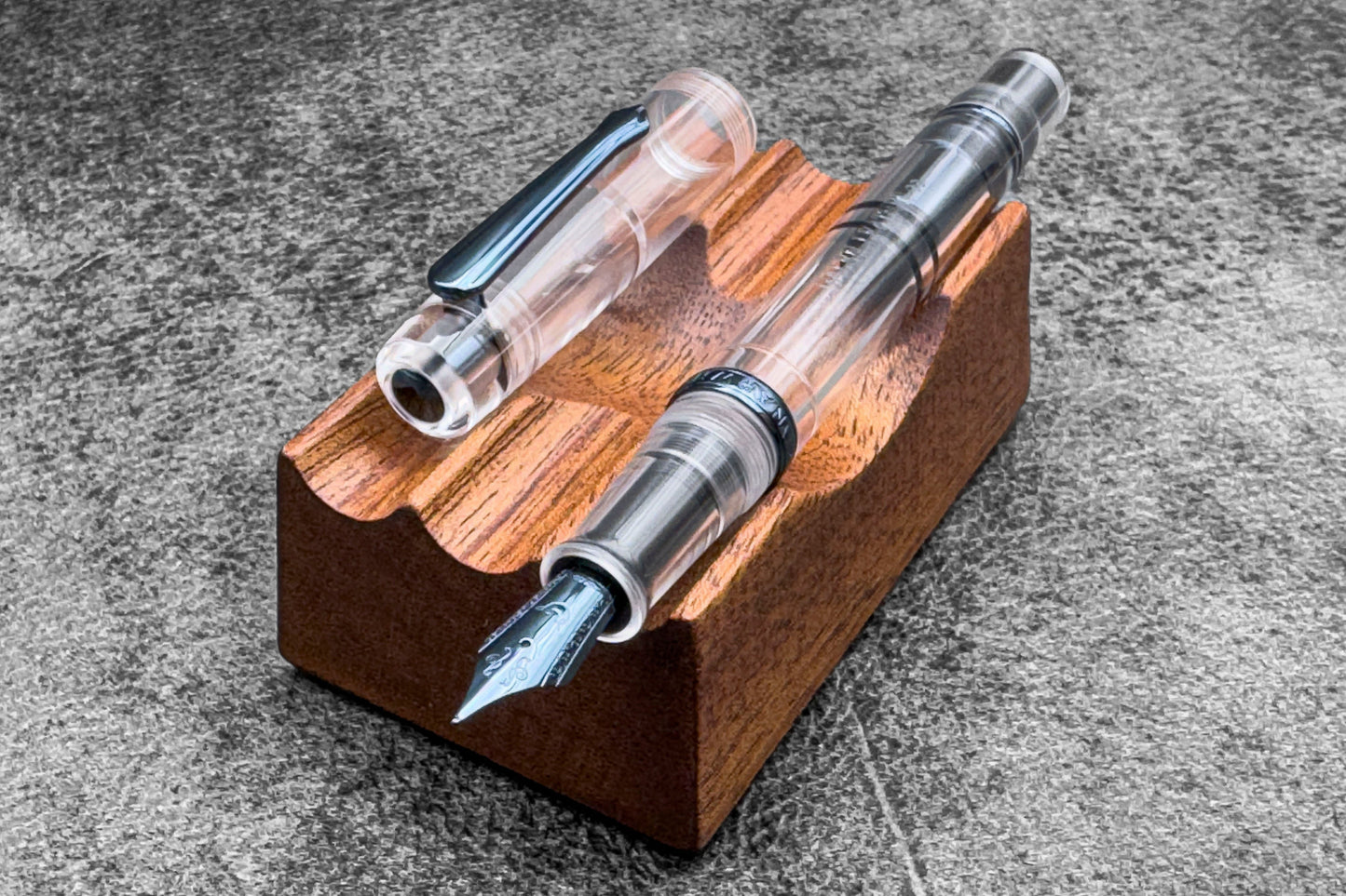 Nahvalur X Galen Original Demo Fountain Pen - Deep Navy