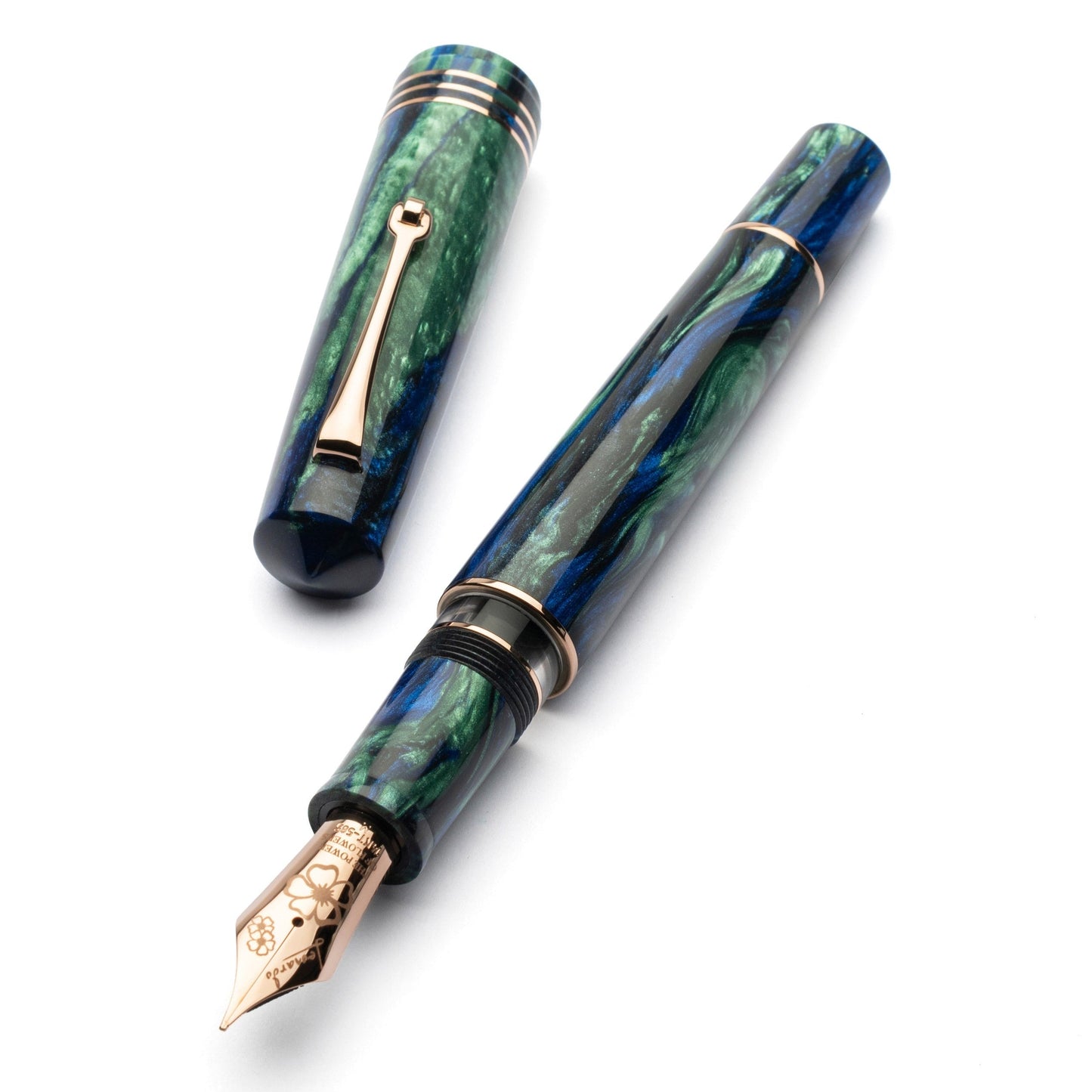 MZG2.0 Fiordaliso blue gold nib #8 special edition