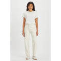 LEVI'S Womens 94 Baggy Jeans 29x31 US 8 Cream Straight Mid Rise NWT A35100025