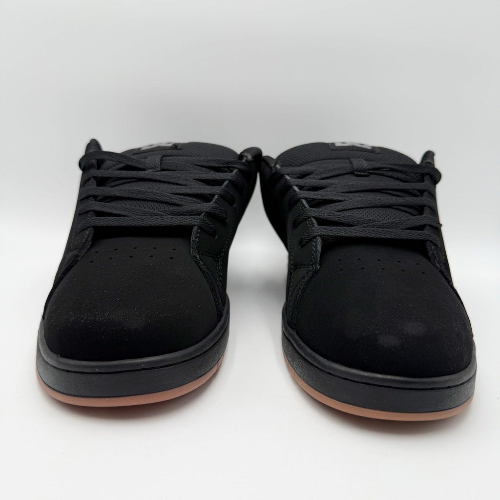 DC Mens Gaveler Low Top Skate Shoes Size 12.5 Black Casual Sneaker NWOB