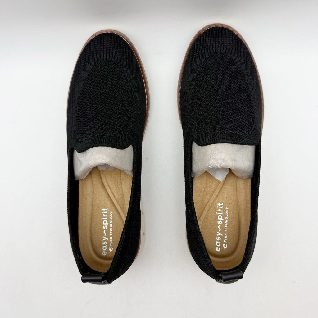 Easy Spirit Womens Valina Casual Shoes Size 6 M Black Slip On Loafers NIB
