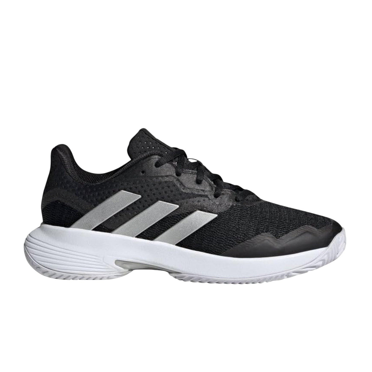 Adidas Women's CourtJam Control Athletic Shoes Size 9.5 Black White Tennis NIB