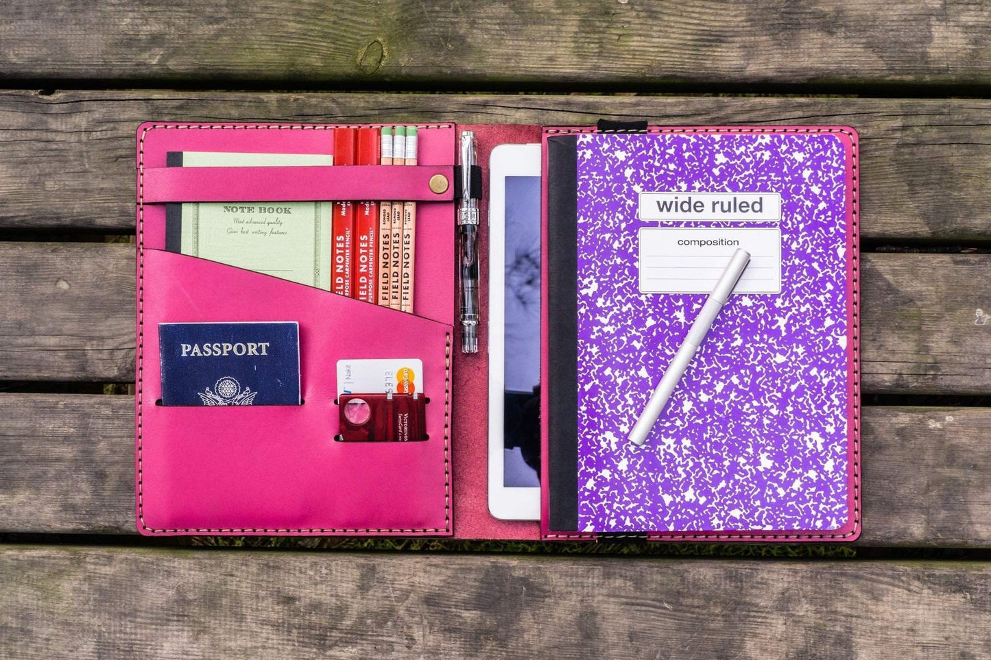 iPad Air/Pro & Extra Large Moleskine Cover - Pink