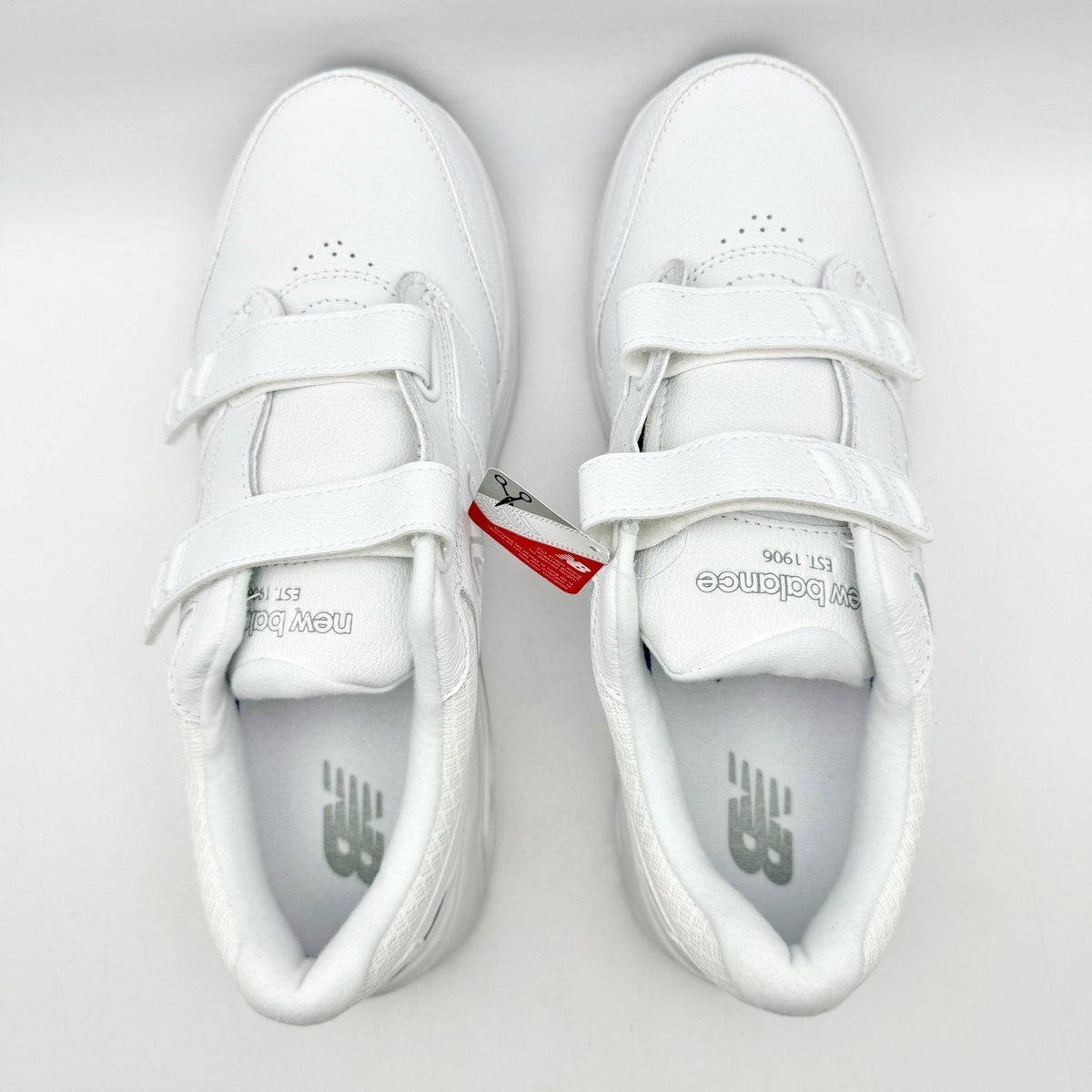 New Balanc 928v3 Walking Sneakers Womens 9.5 Mens 8 White Leather NIB