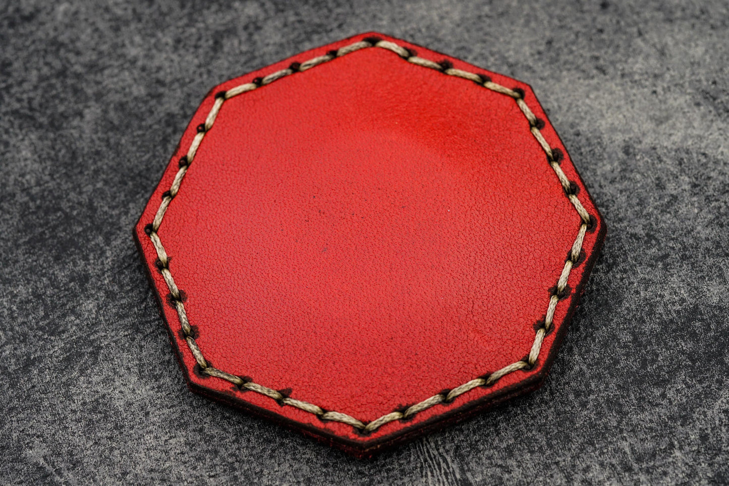 Leather Magnetic Tidy Octagon