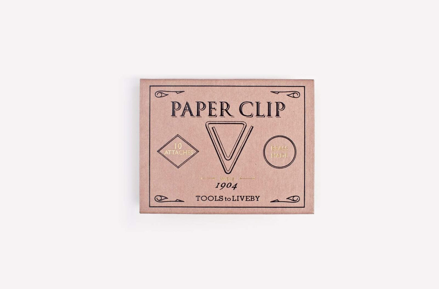 Tools to Liveby Brass Paper Clips (Weis)