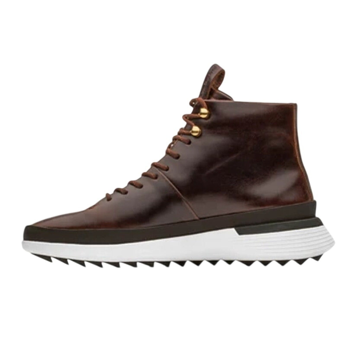 Wolf & Shepherd Mens Crossover Hiker WTZ Boots Size 10 Maple Brown Leather NIB