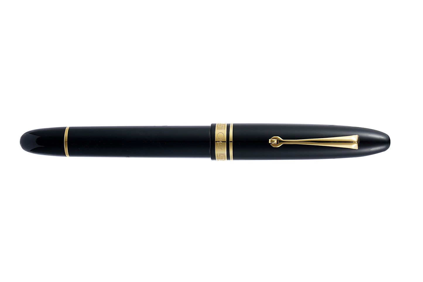 Omas Ogiva Fountain Pen in Nera with Gold Trim