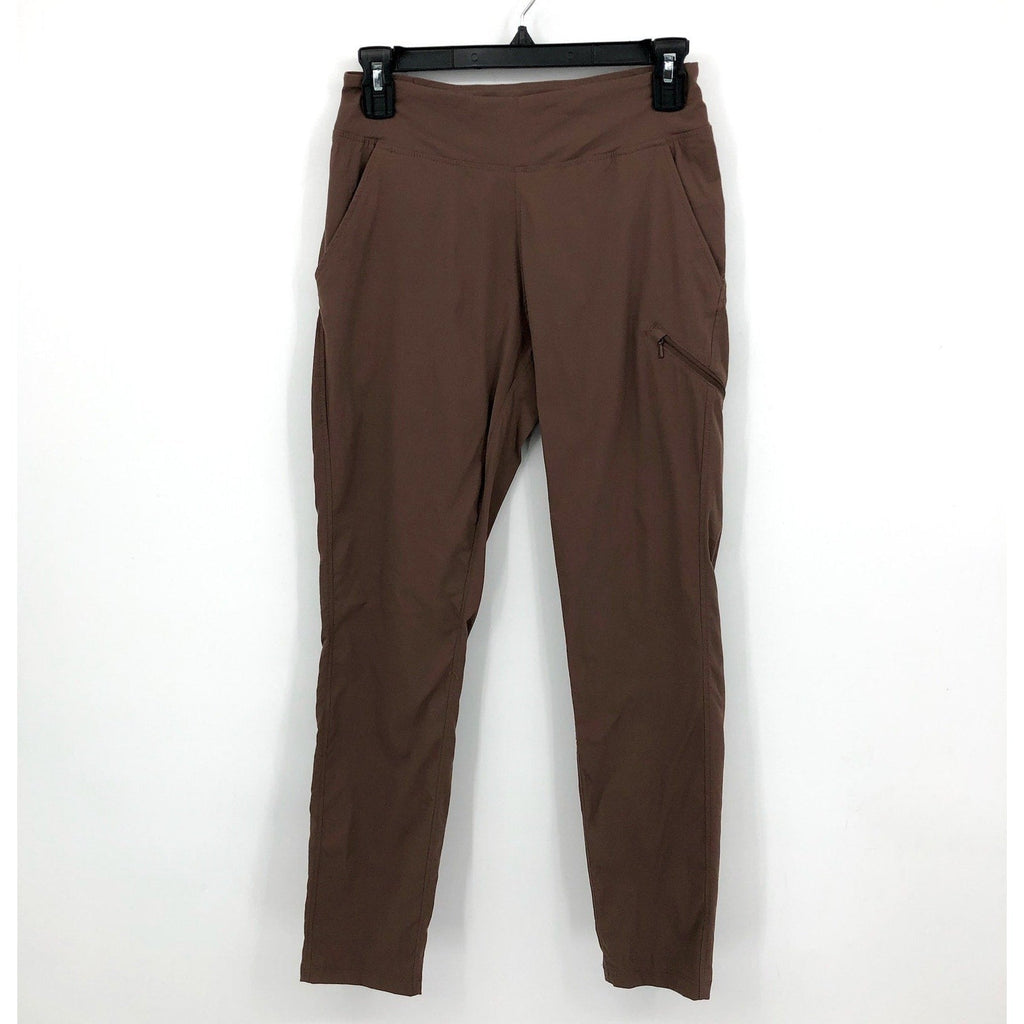 MOUNTAIN HARDWEAR Women's Dynama 2 Ankle Pants XS Brown High Rise NWT