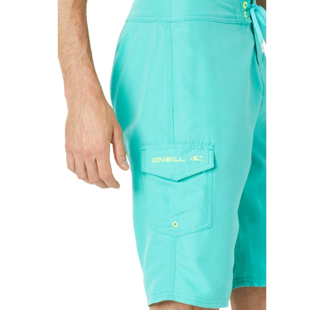 O'NEILL Mens Santa Cruz 2.0 Boardshorts Size 31 Medium Aqua Green NWT