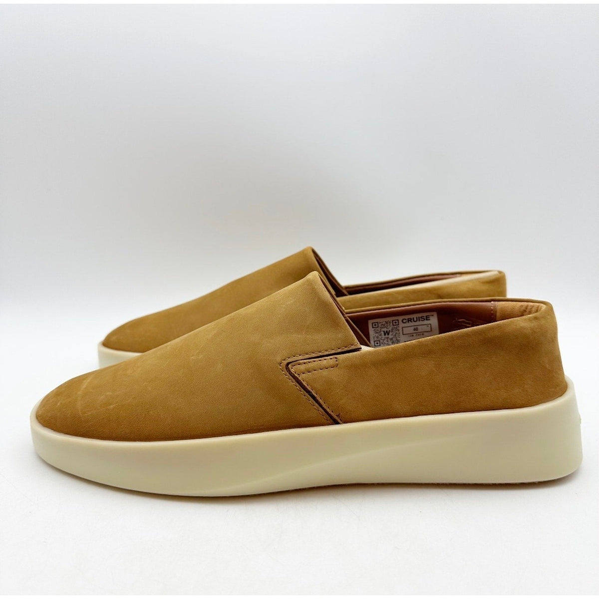 Wolf & Shepherd Women Cruise Slip On Shoes Size 6 Brown Sandstorm Vanilla NIB