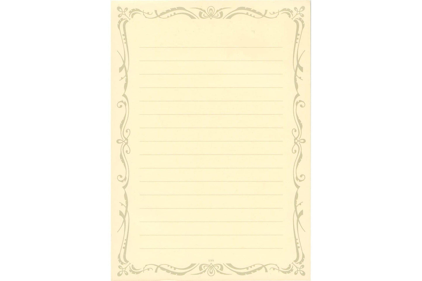 Life Writing Paper Notepad - A5 - Cream - 60 Pages