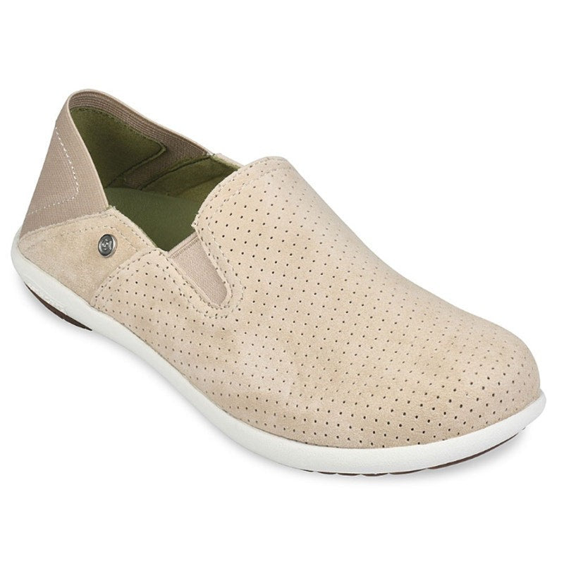 Spenco Waco Womens Siesta Convertible Shoes Size 6 Wide Tan Suede Casual NIB