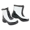 Khombu Womens Megan Snow Boots Size 8.5 Wide White Black Waterproof NIB