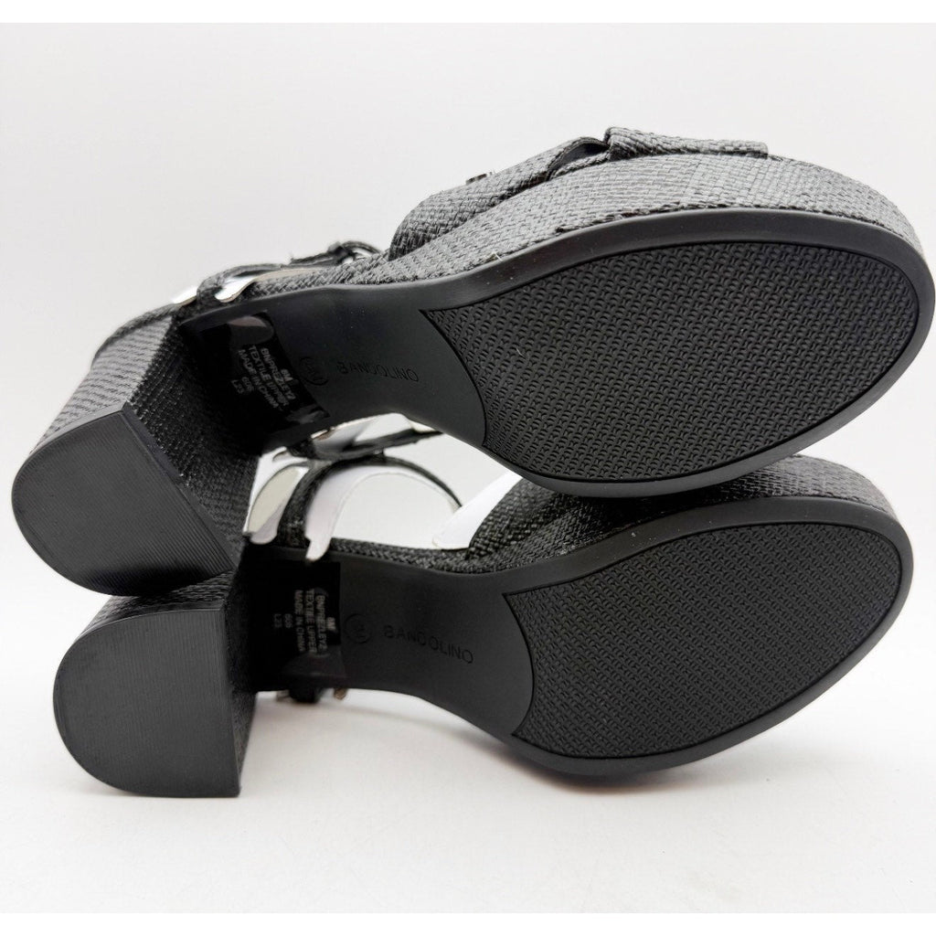 Bandolino Womens Prezley Heeled Sandals Size 8 M Black Party NIB
