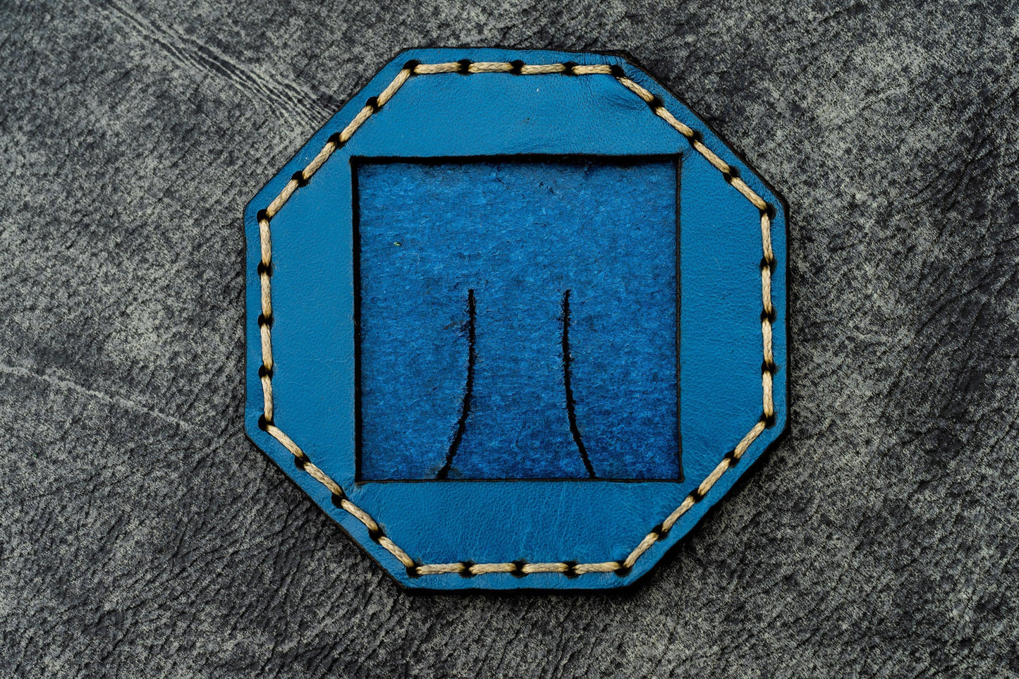 Leather Photo Frame Octagon