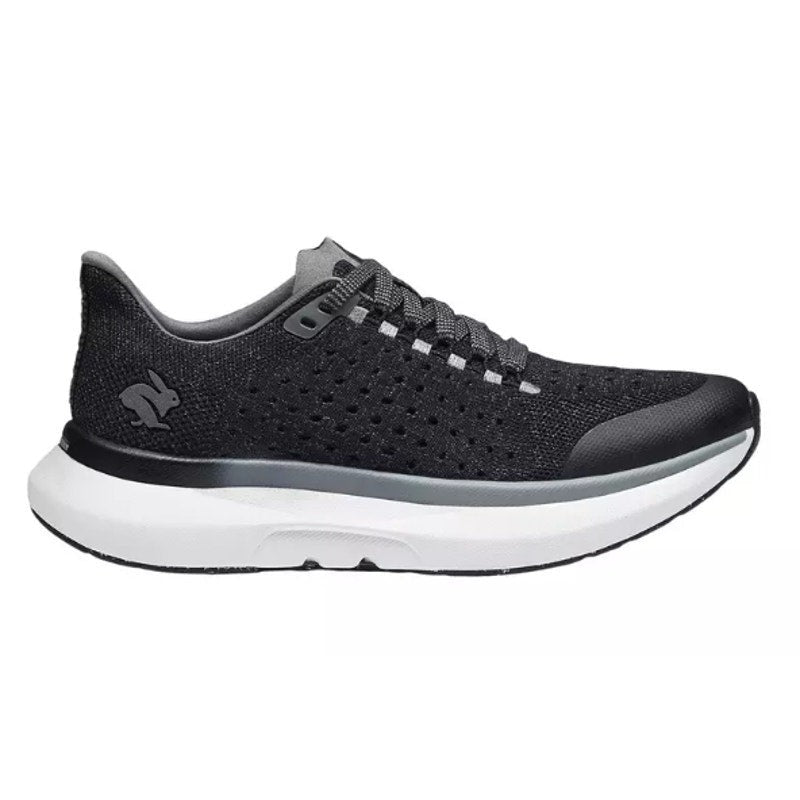 Rabbit Mens Dream Chaser Running Shoes Size 11 Black White Athletic Sneakers NIB