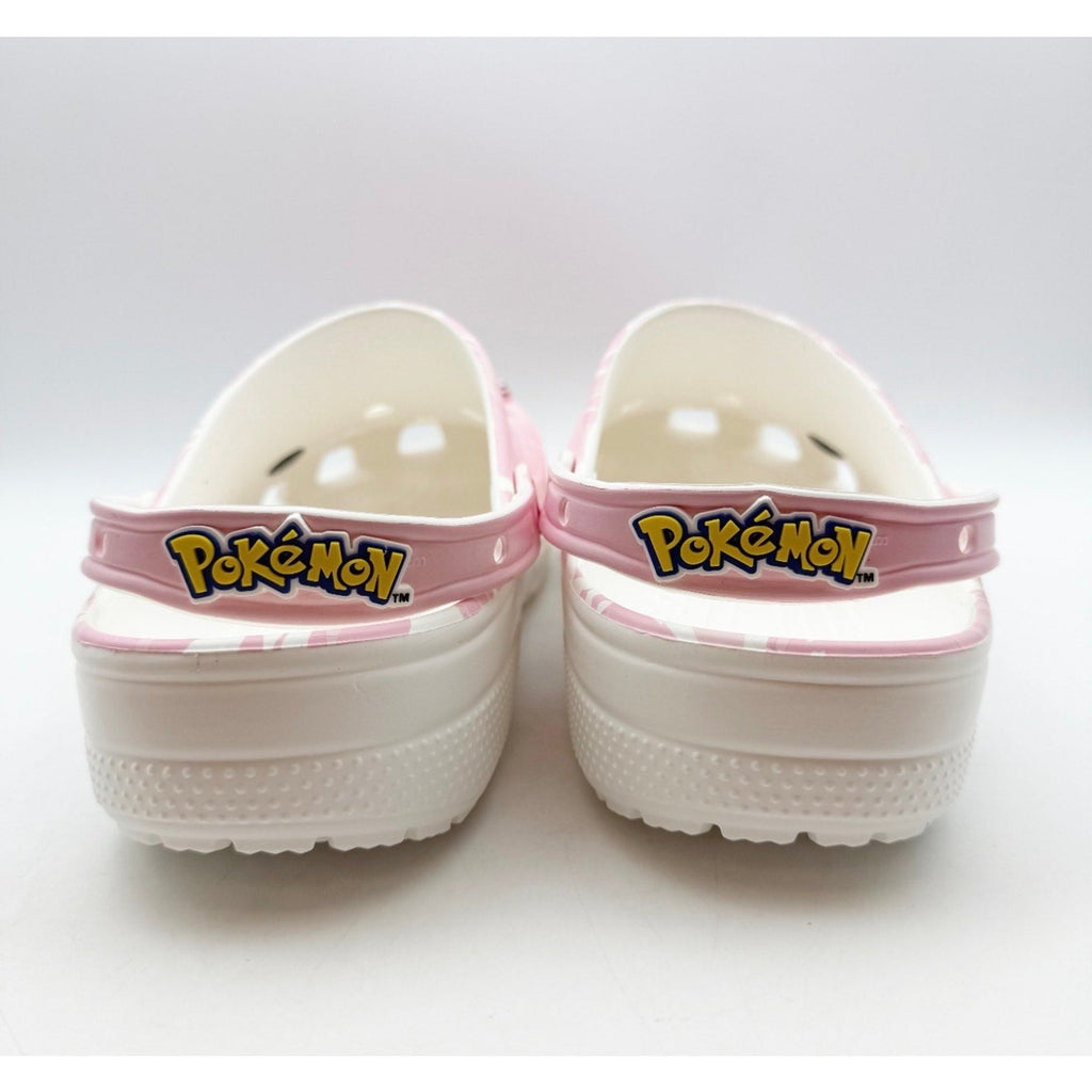 Crocs Classic Pokemon Jigglypuff Clogs Mens 12 EU 46-47 Pink White NIB