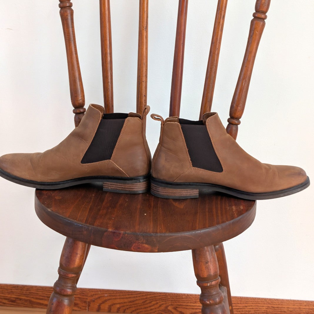 Clarks Ankle Chelsea Jodphur Boots Leather - 9