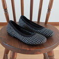 VIVAIA Black Tweed Ballet Flats – 9