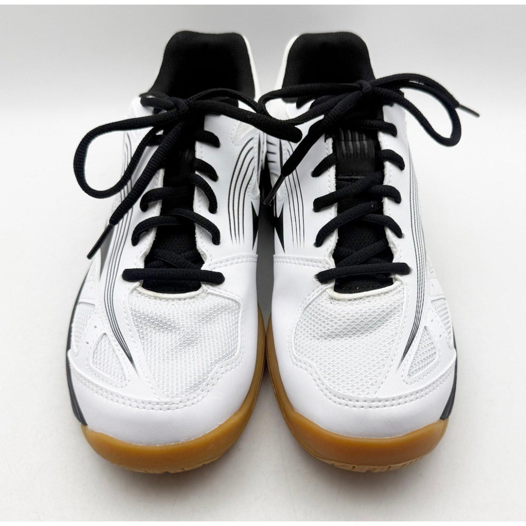 MIZUNO Womens Cyclone Speed 3 Volleyball Shoes Size 11 White Black Lace Up NIB