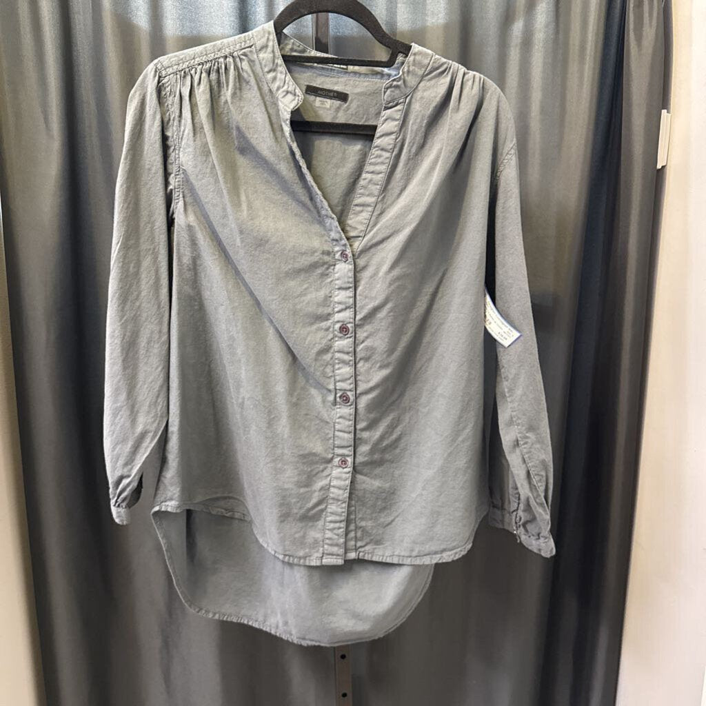 Mother LS Button Up Cotton TOPS S