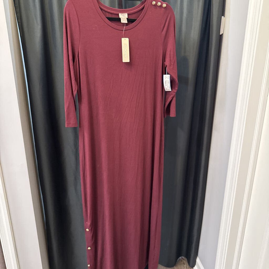 Chicos NWT Maxi 3/4 Slv DRESSES 1