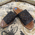 Sam Edelman NEW Woven Leather Slides SHOES 6