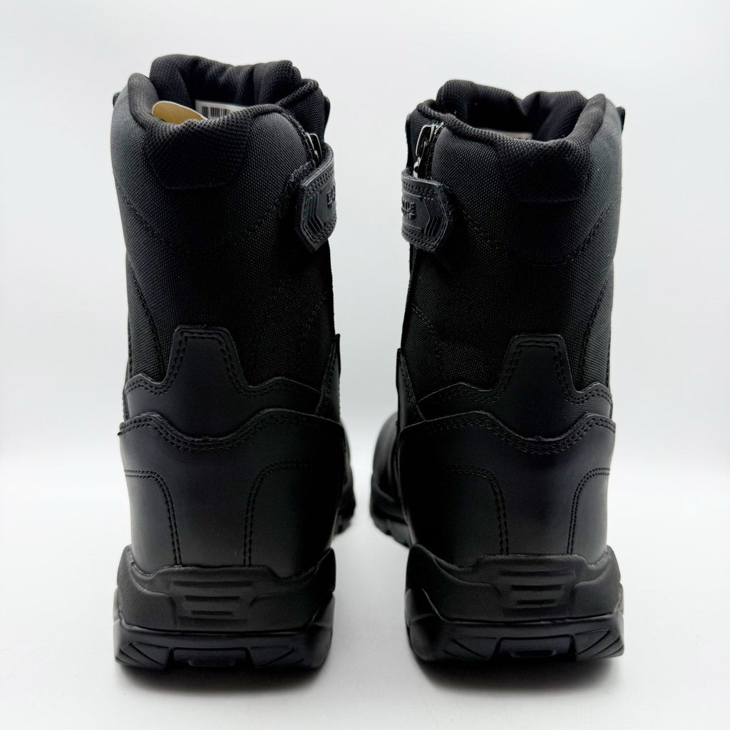 Battle Ops Mens 8” CT Tactical Duty Boot Size 9 Black Leather Waterproof NIB