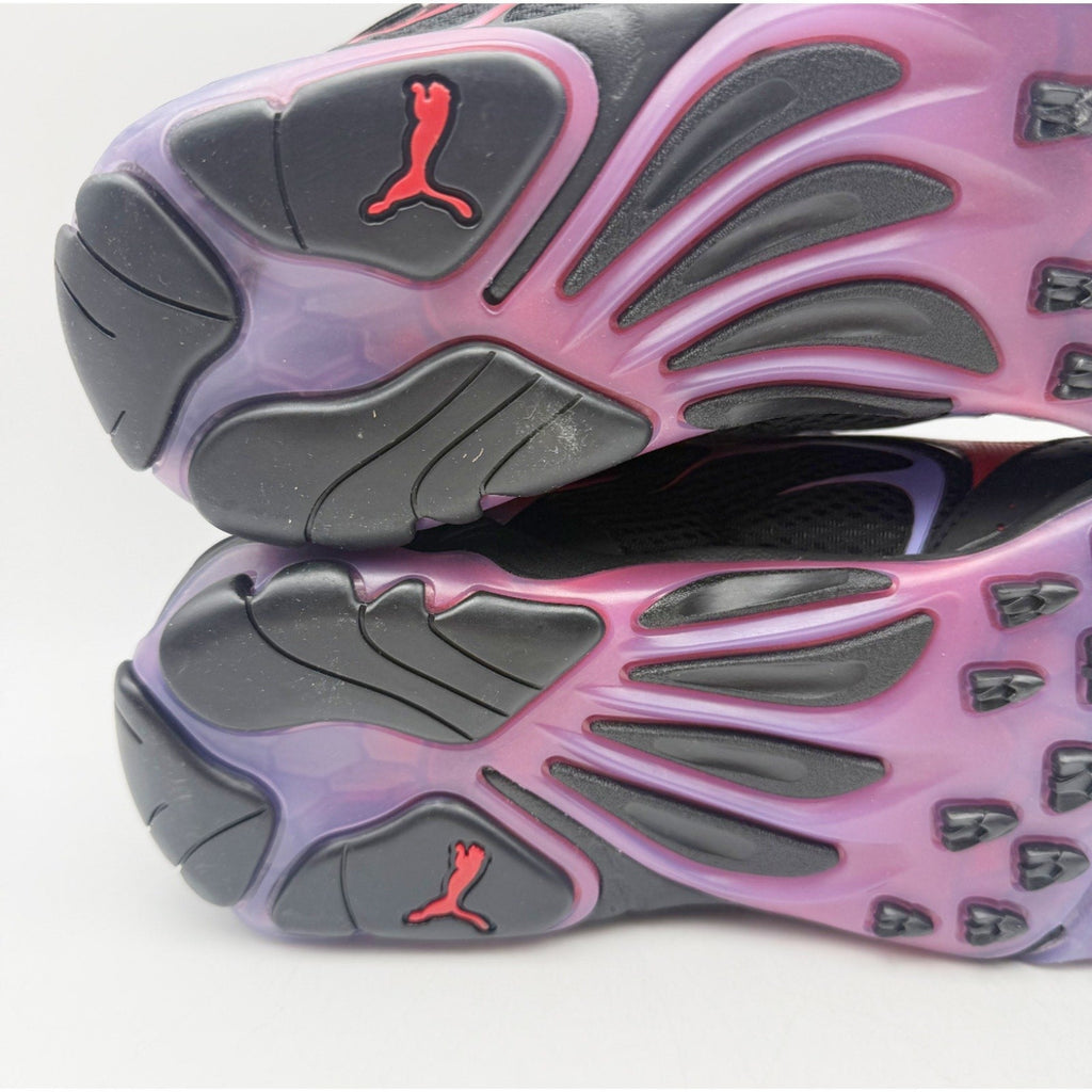 PUMA Mens Inhale Athletic Shoes Size 11 EU 44.5 Black Purple Red NIB