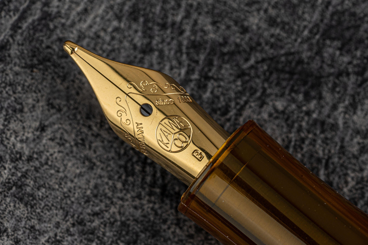 Kaweco Sport Fountain Pen Cognac - Galen Leather Edition