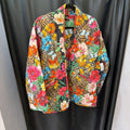 Johnny Was Quilted Butterfly Leopard JACKETS L/XL